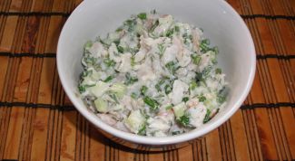 Картинка по теме - как готовить салат рыбный