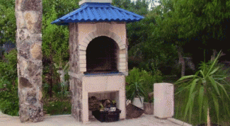 Картинка по теме - как построить на даче барбекю