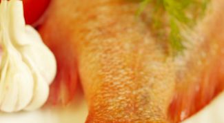 Картинка по теме - как приготовить морского окуня в духовке