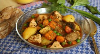 Картинка по теме - как приготовить рагу из курицы