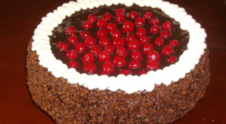 Картинка по теме - как приготовить торт с вишней