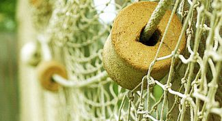 Картинка по теме - как ставить сети рыболовные