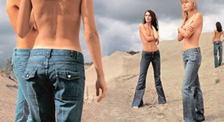 Картинка по теме - как отличить мужские джинсы от женских