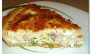 Картинка по теме - как готовить пирог с рыбой