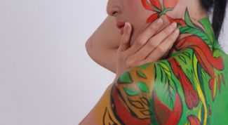 Картинка по теме - как перевести рисунок на тело