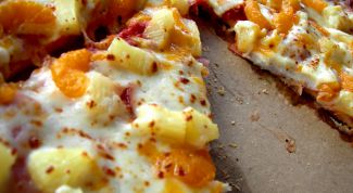 Картинка по теме - как готовить пиццу с ананасами