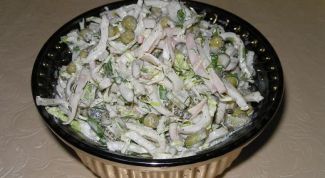 Картинка по теме - как готовить салат с кальмарамирецепт