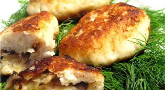 Картинка по теме - как готовить зразы с грибами