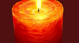 Картинка по теме - как нарисовать свечу