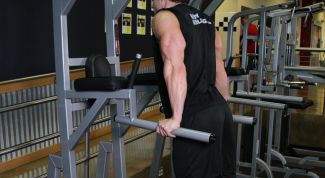 Картинка по теме - как научиться отжиматься на брусьях