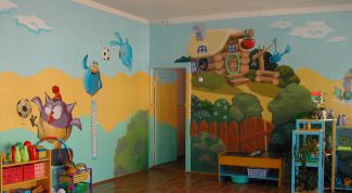 Картинка по теме - как оформить стены детского сада