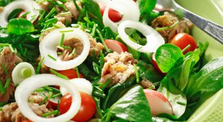 Картинка по теме - как готовить салат из тунца