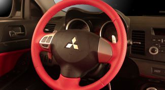 Картинка по теме - как обтянуть кожей руль
