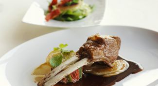 Картинка по теме - как приготовить каре ягнёнка