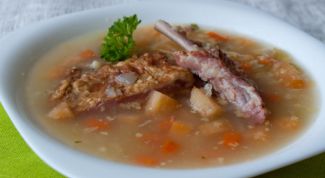 Картинка по теме - как приготовить гороховый суп со свининой
