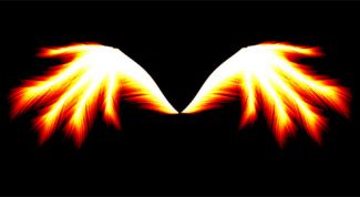 Картинка по теме - как нарисовать крылья в фотошопе