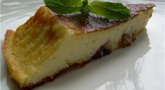 Картинка по теме - как приготовить пудинг из творога