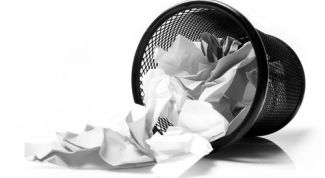 Картинка по теме - как восстановить значок корзины