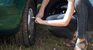 Картинка по теме - как менять шины