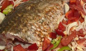 Картинка по теме - как запечь рыбу целиком