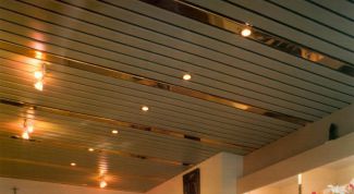 Картинка по теме - как монтировать реечные потолки