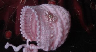 Картинка по теме - как вязать чепчик спицами