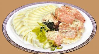 Картинка по теме - как приготовить семгу в сливочном соусе