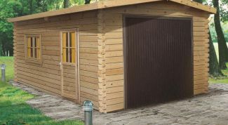 Картинка по теме - как построить гараж из дерева