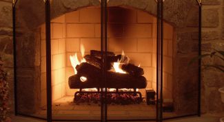 Картинка по теме - как топить камин