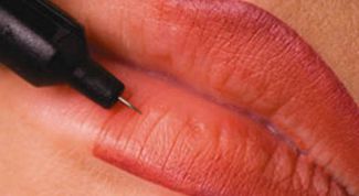 Картинка по теме - как увеличить губы макияжем