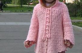 Картинка по теме - как связать капюшон крючком