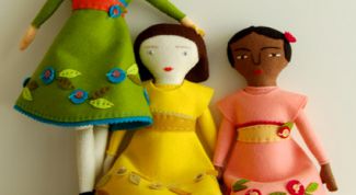 Картинка по теме - как сшить тряпичную куклу