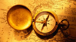 Картинка по теме - как определить части света