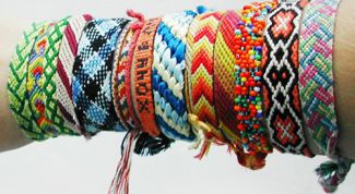 Картинка по теме - как плести из мулине