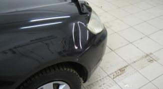 Картинка по теме - как выправить вмятину на крыле