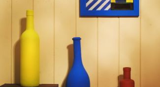 Картинка по теме - как разрисовать бутылку