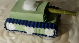 Картинка по теме - как сделать танк из спичечного коробка