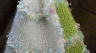 Картинка по теме - как завязывать вязаный шарф