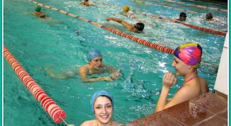 Картинка по теме - как посещать бассейн