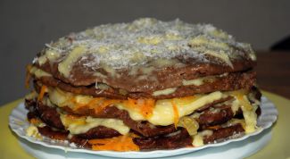 Картинка по теме - как приготовить торт из печени