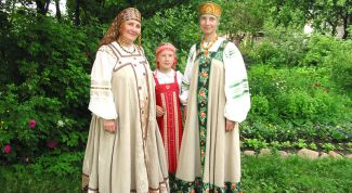 Картинка по теме - как нарисовать народный костюм