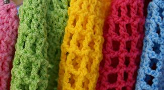 Картинка по теме - как связать модный шарф