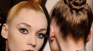 Картинка по теме - как заплести пучок