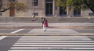 Картинка по теме - как переходить перекрёстки