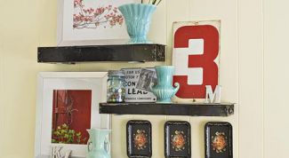 Картинка по теме - как украсить полку