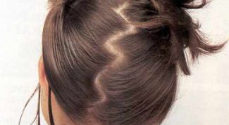 Картинка по теме - как сделать пробор зигзагом