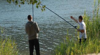 Картинка по теме - как привязывать леску к удочке