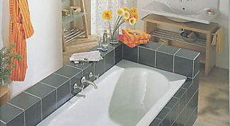 Картинка по теме - как закрепить стальную ванну