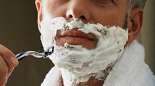 Картинка по теме - как брить лицо