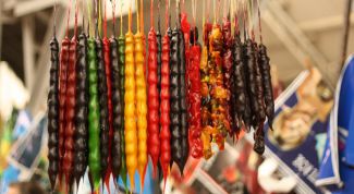 Картинка по теме - как приготовить чурчхелу